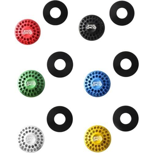 Lightweight Bicycle Fork Cover Suspension Lock Protection Aluminum Alloy Front Gas Shoulder Caps for Mountain Bikes