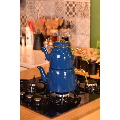 Nostalgic Enamel Teapot | teapot | Water Heater |hot tea | turkish tea