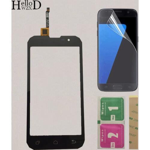 5.0'' Mobile Touchscreen Front Touch Screen For Geotel G1 3G Touch Screen Glass Digitizer Sensor Touchpad + Protector Film