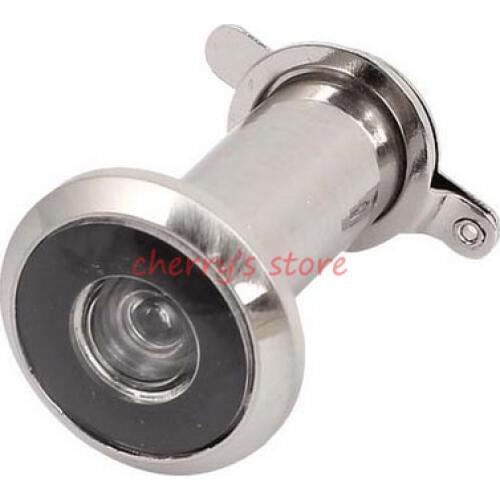 16mm Dia 180 Degree Wide Angle Door Peep Hole Security Peephole Viewer 35-60mm