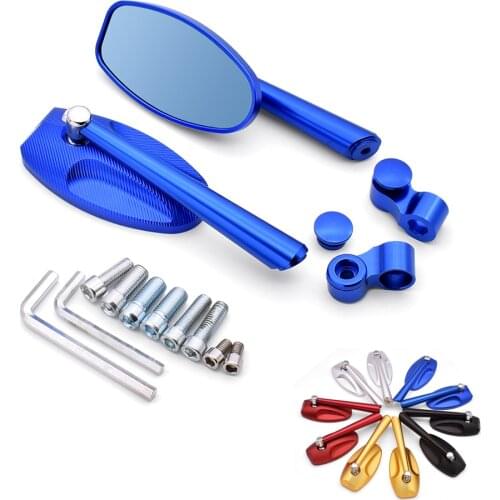 For Aprilia TUONO / R SHIVER / GT RSV MILLE / R MODEL Universal 10mm Motorcycle Rearview Mirror CNC moto Billet Side Mirrors