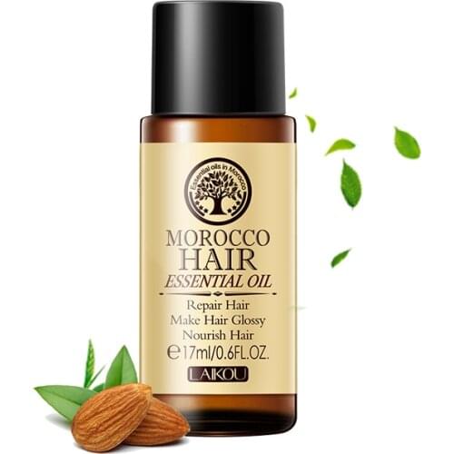 17ml Moroccan Hair Care Essential Oil Brighten Deeply Repair Hair Roots Conditioning Scalp Stabilizes Hair Thickening Hair Care