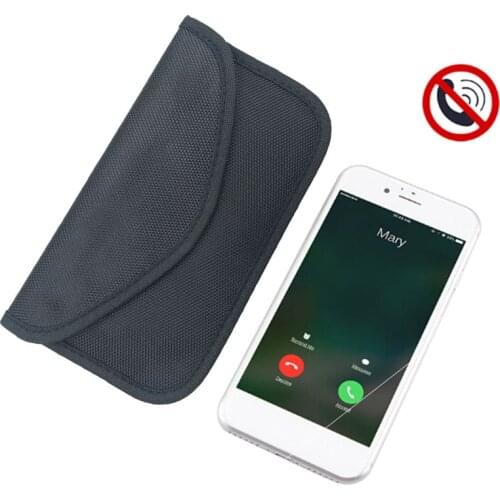 Car Signal Blocking Fob Signal Blocker Faraday Bag Signal Blocking Bag Shielding Pouch Wallet Case Car Key/ID Card Bag