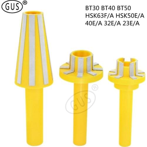 BT30 BT40 BT50 HSK63F/A HSK50E/A 40E/A 32E/A 25E/A Spindle Cleaning Rod Cleaner Brush Taper Collet Holder Wipe CNC Tool Holder