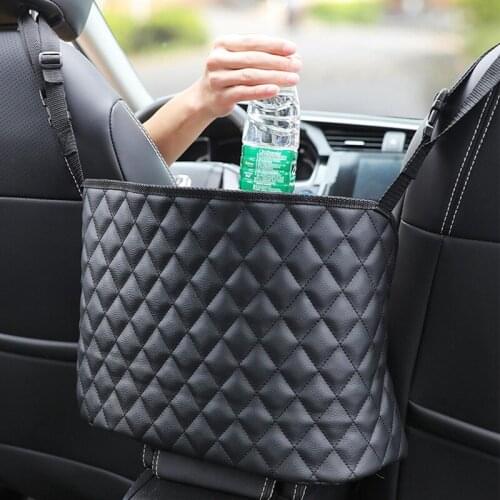 Black Car Net Pocket Handbag Holder Durable Car Net Pocket Handbag Holder For Handbag Bag Documents Phone Valuable Items