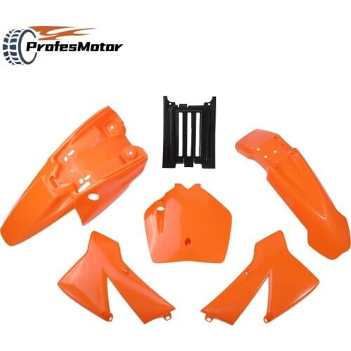Plastic Body Fender Kit Body Cover Kit For SX 50CC 50 50SX KTM50 Mini Adventure Junior Adventur 2003-2008 Dirt Bike Pit Bike