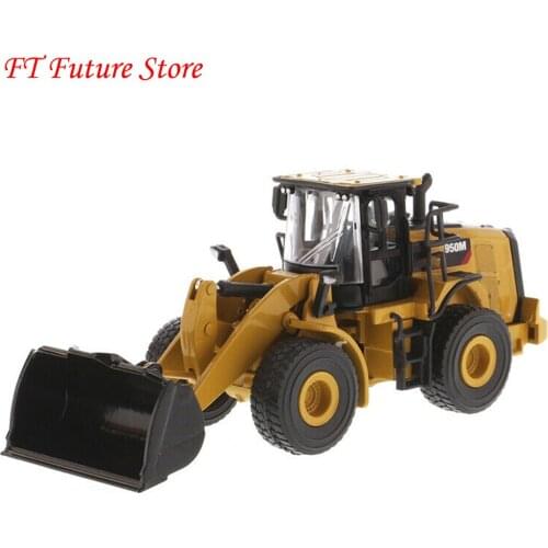 Diecast DM 85608 1/64 Scale Alloy 950M Wheel Loader Engineering Car Model for Fans Boys Gifts
