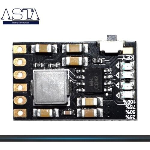 DC 5V 2.1A Mobile Power Diy Board 4.2V Charge / Discharge boost battery protection indicator module 3.7V lithium 18650