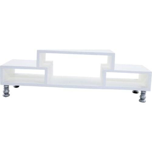 1:12 Mini Dollhouse TV Cabinet Tiny Model Living Room Bedroom DIY Decor Props Accessories