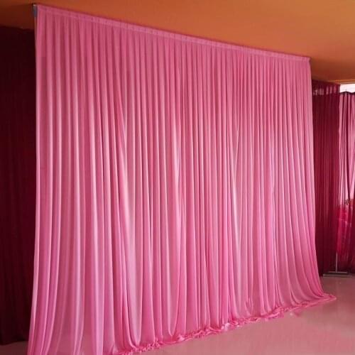 10ft*10ft white backdrop Curtain festival Celebration wedding Stage Performance Background background Wall backcloth any c