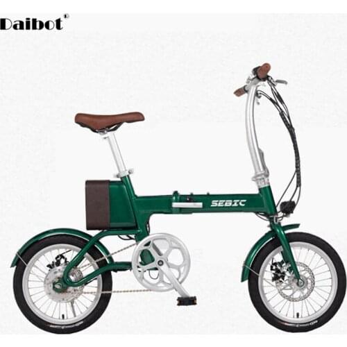 16 Inch Mini Electric Bike Bicycle 36V 250W Fashion Foldable Electric Bikes Adults With Cruise Control For Women Girls