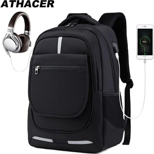 17 Inch Laptop Backpack Large Capacity Waterproof Multifunctional Backpack Men USB Charging Travel Business School Bags Women