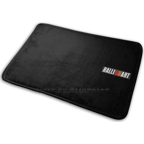 Ralli Art Mat Rug Carpet Anti-Slip Bedroom Entrance Door Mat Mitsubishi Rally Racing Sport World Rally