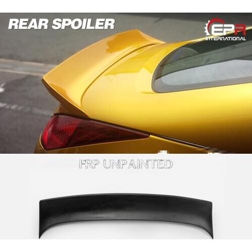 Car-styling FRP Fiber Glass Rear Duckbill Spoiler Fiberglass Trunk Wing For Nissan 350z Z33 Supermade Instant Gentleman Style