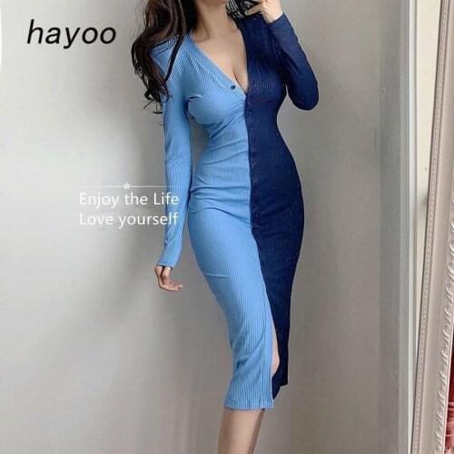 Hayoo Fashionable Knitted Dresses