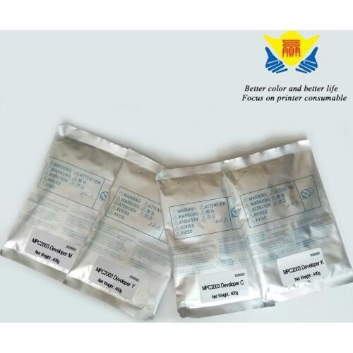 JIANYINGCHEN Compatible Color Developer powder for Ricohs MPC2003 MPC2503 (4bags/lot) 400g per bag