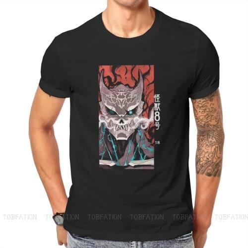 Cool Round Collar TShirt Kaiju No 8 Monster Kafka Mina Manga Fabric Classic T Shirt Men Tops Fashion Plus Size Hot Sale