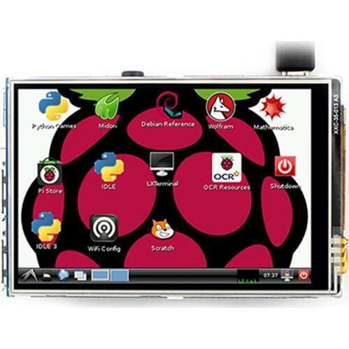 Raspberry pi 3.5 inch tft lcd Module For Raspberry Pi 2 Model B & RPI B+ raspberry pi 3 (Support Raspbian System)