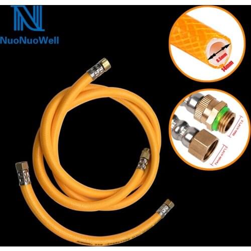 NuoNuoWell Plunger Pump High Pressure PVC Spray Hose Φ8.5x14mm Agriculture Pesticide Spray Garden Watering Pipe