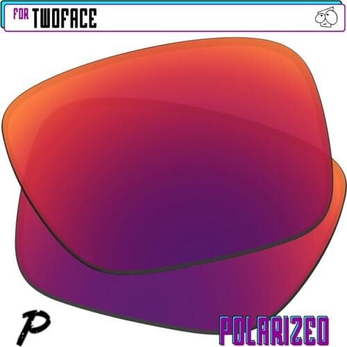 EZReplace Polarized Replacement Lenses for - Oakley TwoFace Sunglasses - Midnight P