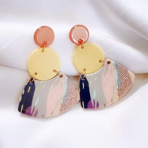 Woman Fashion Earrings Stud Earrings Geometric oorbellen hangers moda mujer 2020 Birthday Jewelry Christmas Gifts