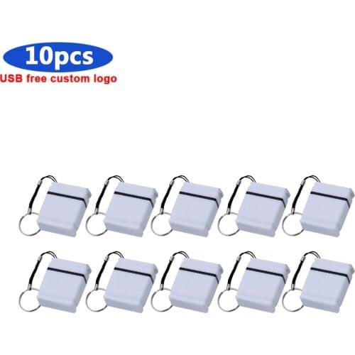 10pcs/lot 128GB USB Flash Drive 64GB 32GB 16GB 8GB USB Flash Pendrive Memory USB Stick 64 gb cle usb disk For wedding