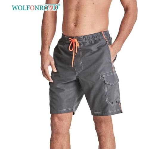WOLFONROAD Beach Shorts
