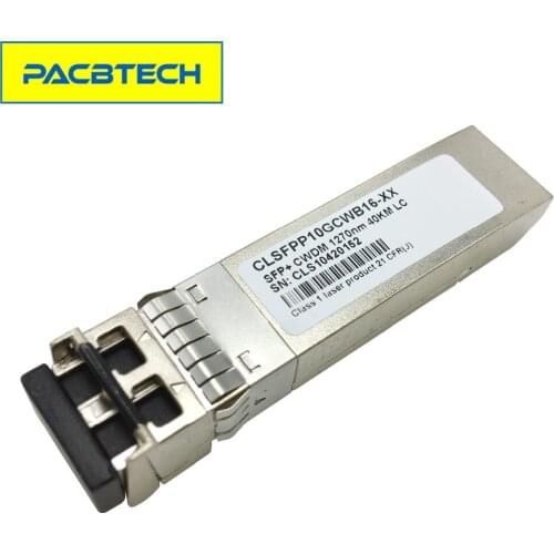 10G CWDM SFP+ 80km 1470~1610nm 10G CWDM SFP Module 10G CWDM SFP Transcevier