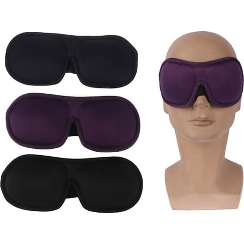 3D Sleep Mask Natural Sleeping Eye Mask Eyeshade Cover Shade Eye Patch Unisex Soft Portable Blindfold Travel Eyecover