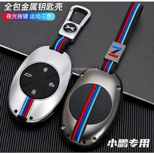 For 2020 Xpeng G3 Key Chain Key Case G3 Protective Shell P7 Keychain Car Accessories Car Covre