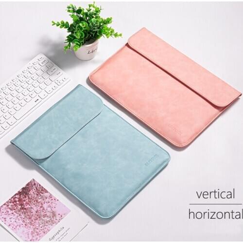 PU Laptop Sleeve for Huawei Matebook 13 2020 honor Magicbook 14 X Pro D 15 Laptop Bag Case for Microsoft Surface pro 7 6 4 5 3