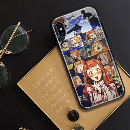 Black Clover Mimosa Vermilion Glass Soft Silicone Phone Case Cover Shell for iPhone SE 6s 7 8 Plus X XR XS 11 12 Mini Pro Max