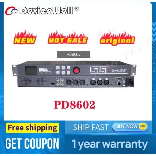 DeviceWell PD8602 2 Channel SDI De-embedding 2 Channel SDI Embedding Audio Video Delayer Dropshipping & Wholesale