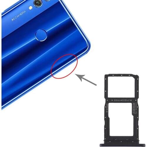 IPartsBuy SIM Card Tray + SIM Card Tray / Micro SD Card Tray for Huawei Honor 9X Pro
