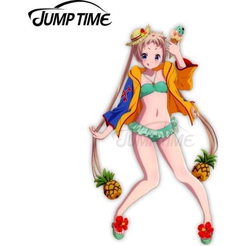 Jump Time Chuunibyo Demo Koi ga Shitai Dekomori Sanae 7.6 Anime Sexy Girl Vinyl Decal Waifu Car sticker