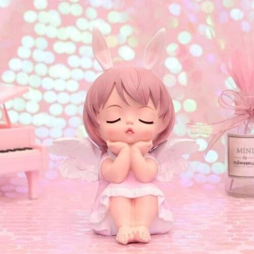 Cute Angel Girl Decoration The INS Nordic Style Room Bedroom TV Cabinet Furnishing Birthday Presents Art Collection