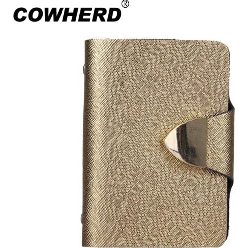 New Candy Color 2020 Fashion Women 100% Genuine Cow Leather Cross Pattern Name Credit ID Card Holder Package Wallet,CH001