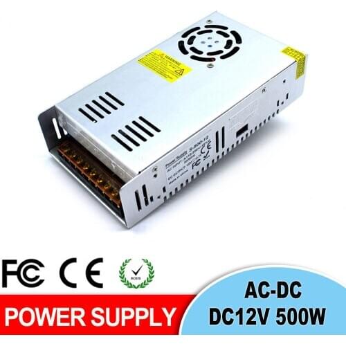 Variable Power Supply DC12V 15W 25W 36W 48W 60W 72W 120W 150W 180W 200W 240W 300W 360W 400W 500W 600W LED Lighting Transformer