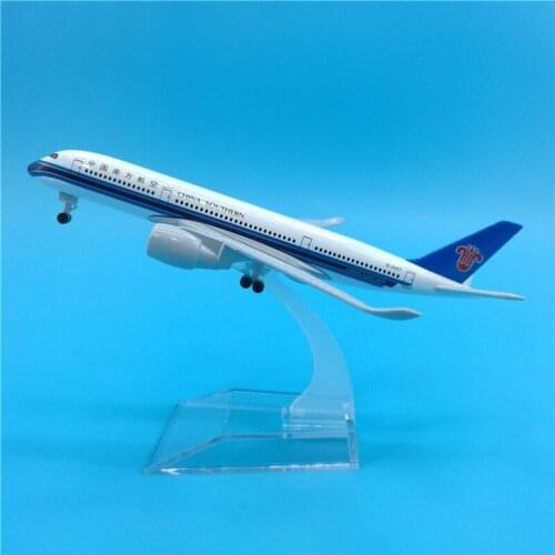 About 15CM 1:400 For A350 XWB with Landing Gears China Southern Airline Airplane Diecast Plane Aircraft Alloy Model Aviation Toy
