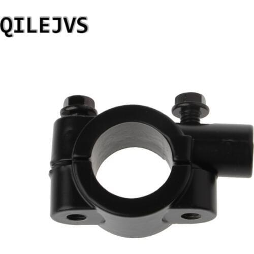QILEJVS Universal Motorcycle Bike 7/8" Handle Rearview Mirror Mount Holder Adaptor 8MM #1