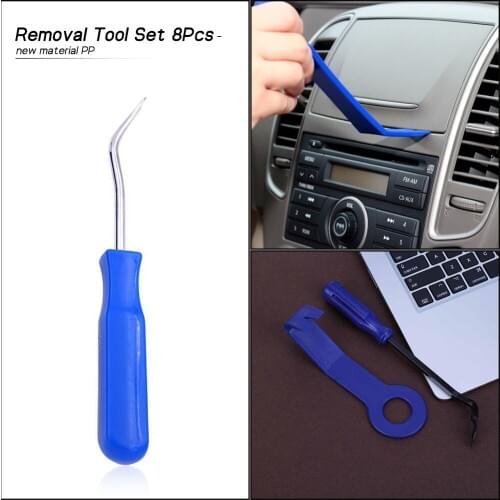 Hand Tool Disassembly Tool Kit Trim Removal Tool Car Panel Door Audio Trim Removal Tool Auto Clip Pliers Fastener Remover Tool