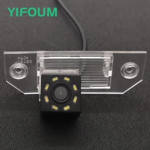 YIFOUM HD 170 Degree Waterproof Night Vision Car Rear View Backup Parking Camera For Ford Mondeo Focus Sedan 2 3 C-MAX C Max