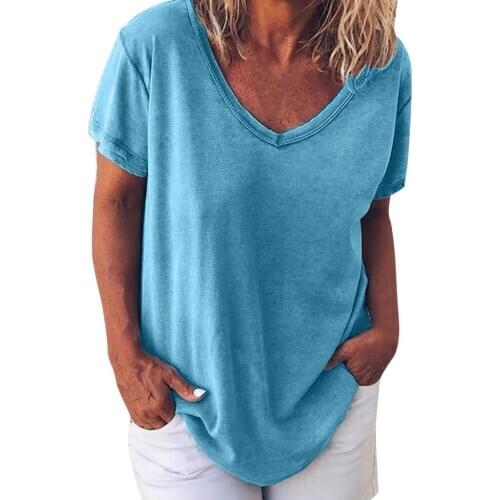 Plus Size Batwing Sleeve Knitted Top T Shirts For Women Summer Stylish Loose Solid Color Bat T-shirt Oversized Pullover S-5XL