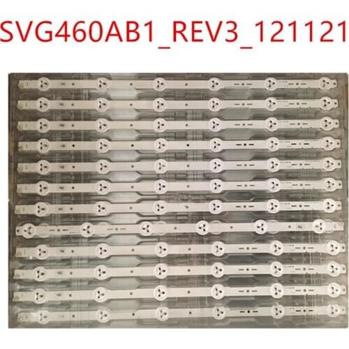 12pcs 450mm LED Backlight Lamp strip 6leds for So ny 46 inch TV KLV-46R470A KLV-46R476A SVG460AB1 REV3 121121 S460DH1-2