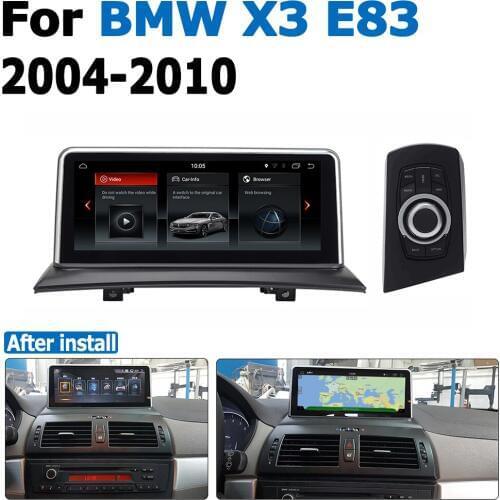 Android 8.0 up Car DVD Navi Player For BMW X3 E83 2004~2010 Audio Stereo HD Touch Screen all in one