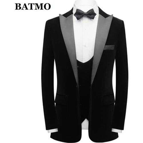 BATMO 2021 new arrival high quality wedding dress suits men,3638