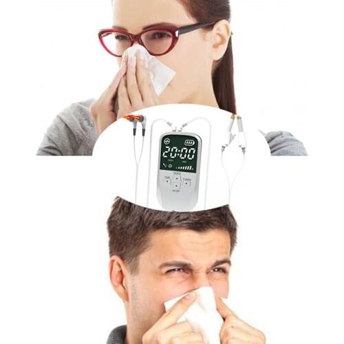 Nose Rhinitis Sinusitis Cure Infrared Therapy Laser Nose Massager Low Frequency Pulse Laser Breath Aid Health Machine