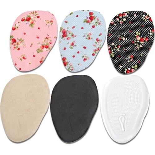 Gel Forefoot Pad Women High Heel Shoes Walking Pad Anti-skid Decompression Anti-wear Massage Insole Shoe Inserts Pad Cushion