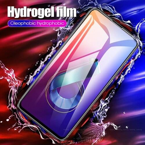 Hydrogel film for Asus ZenFone 6 6z 5 5Z ZB633KL ZS630KL ZS620KL ZE620KL Max Pro M2 M1 ZB631KL Full coverage Screen Protector