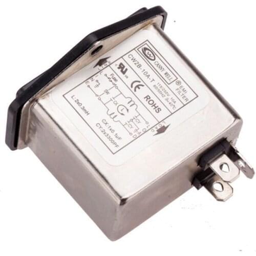 GZLOZONE CW2B Anti-interference EMI Power Filter Power Purifier 3A/6A/10A ----L11-3